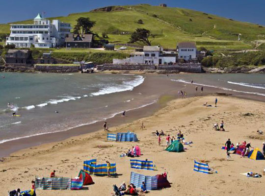 bigbury beach