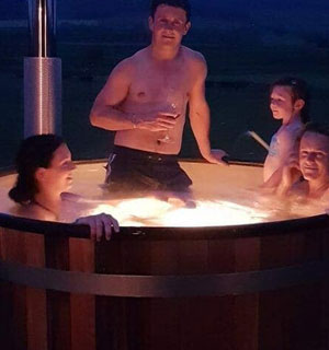 glamping hot tub