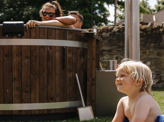 Glamping hot tub Dartmoor